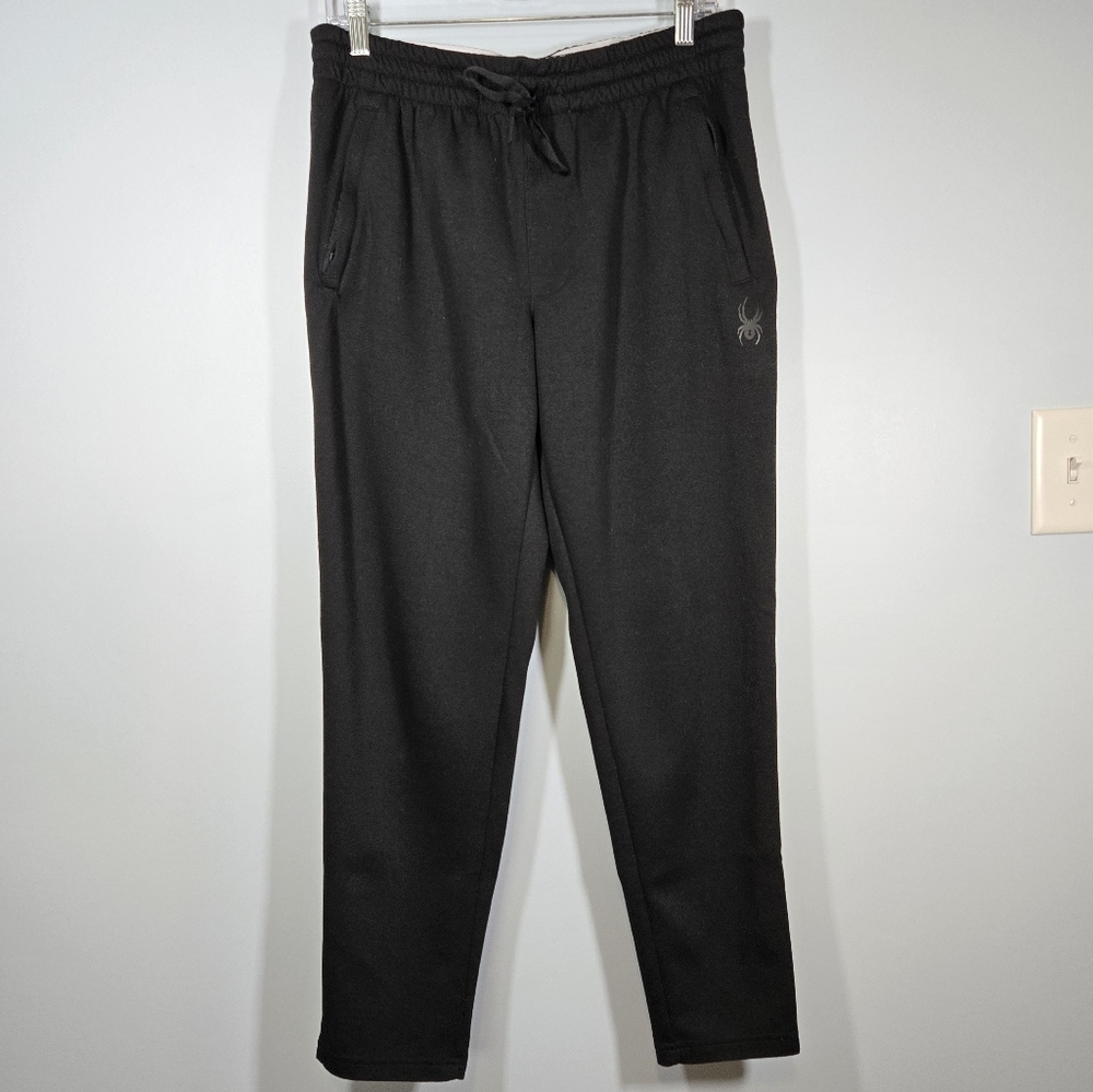 Spyder Women’s Black Joggers Pants Size Medium Athleisure Activewear‎ Excellent
